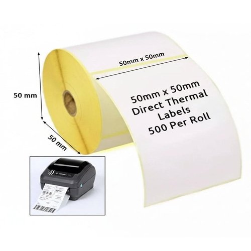 50×50 MM Barcode Label